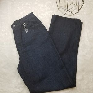 St. John Sport Dark Wash Jeans, size 6